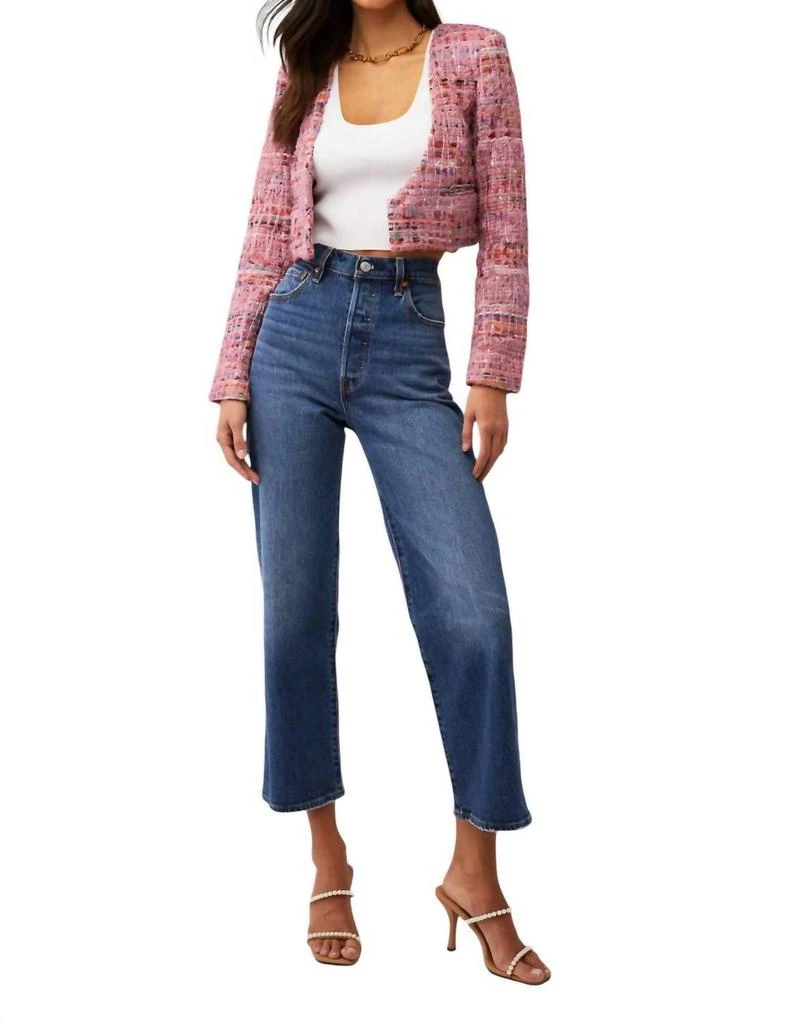 For Love & Lemons For Love & Lemons - Celine Cropped Blazer 4