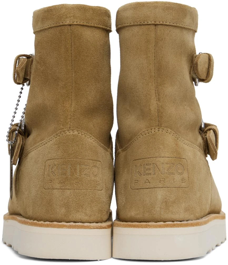 Kenzo Beige Kenzo Paris Kenzocozy Boots 2
