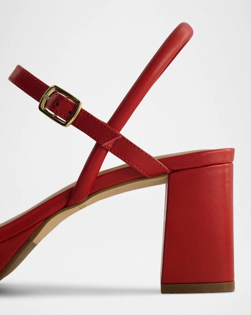 Bernardo Canto Leather Platform Sandals 3