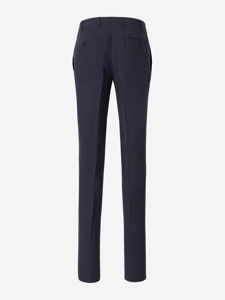 Canali Canali Linen And Silk Trousers