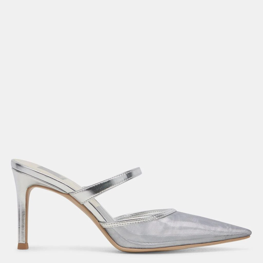 Dolce Vita Katik Heels Silver Mesh 1
