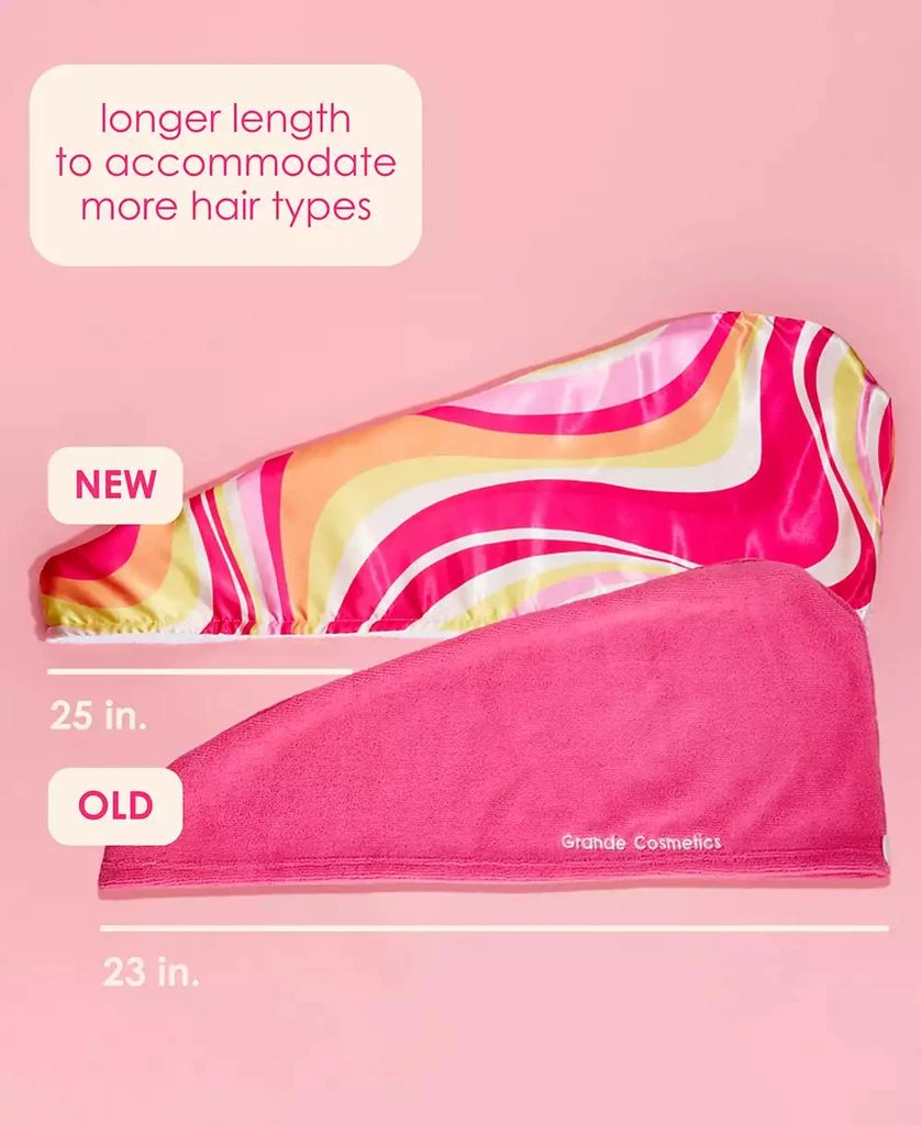 Grande Cosmetics GrandeHAIR Microfiber & Satin Towel 10