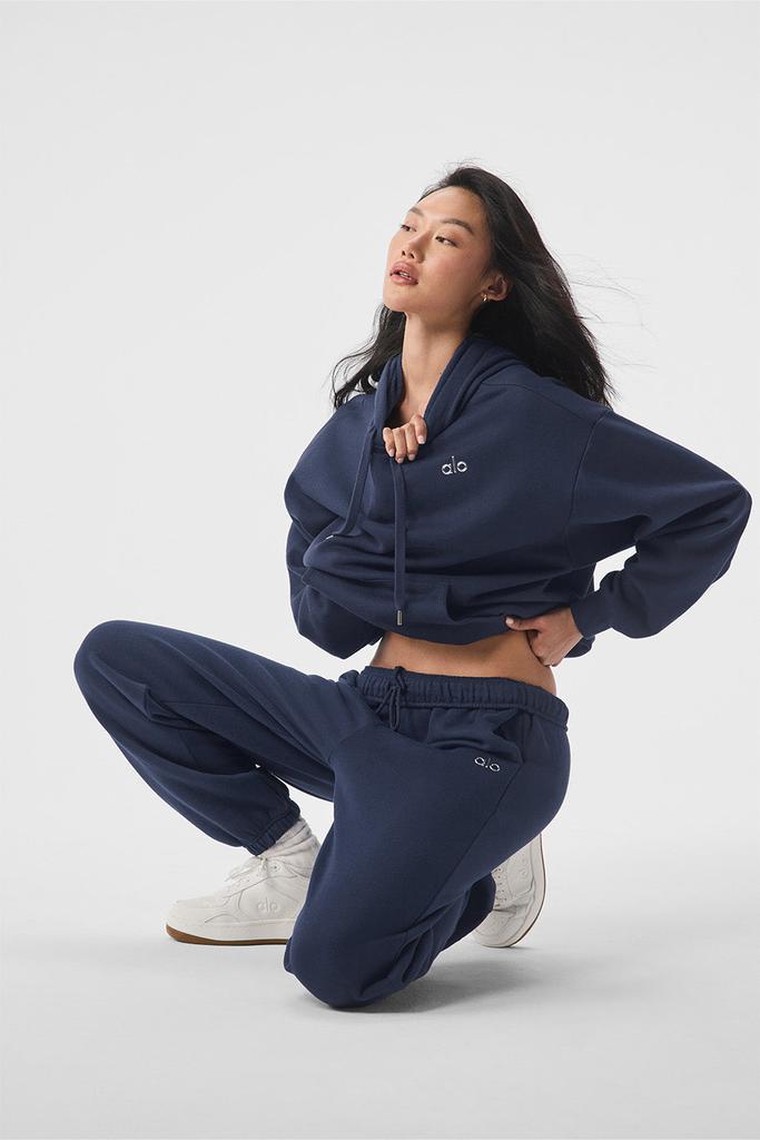 Alo Accolade Hoodie - Navy - Hoodies - Free Shipping - BeyondStyle