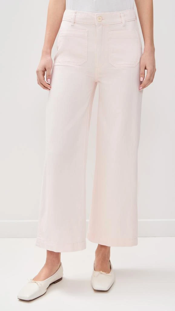DL1961 Hepburn Wide Leg High Rise Ankle Jeans 6