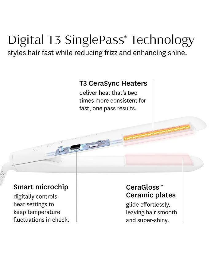 T3 SinglePass StyleMax Professional 1" Flat Iron 5