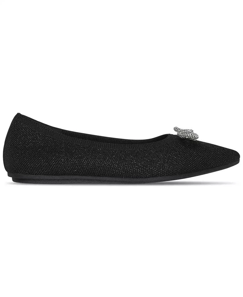 SKECHERS Women's Cleo Point Bow - Glitzy Haze Skimmer Flats from Finish Line 2