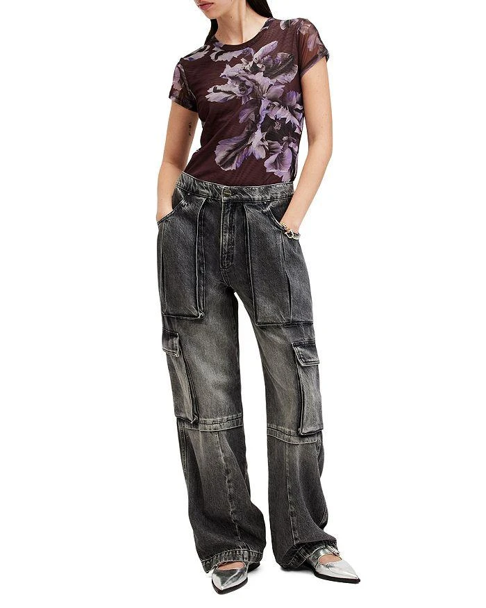 ALL SAINTS Ellie Mesh Tee 6