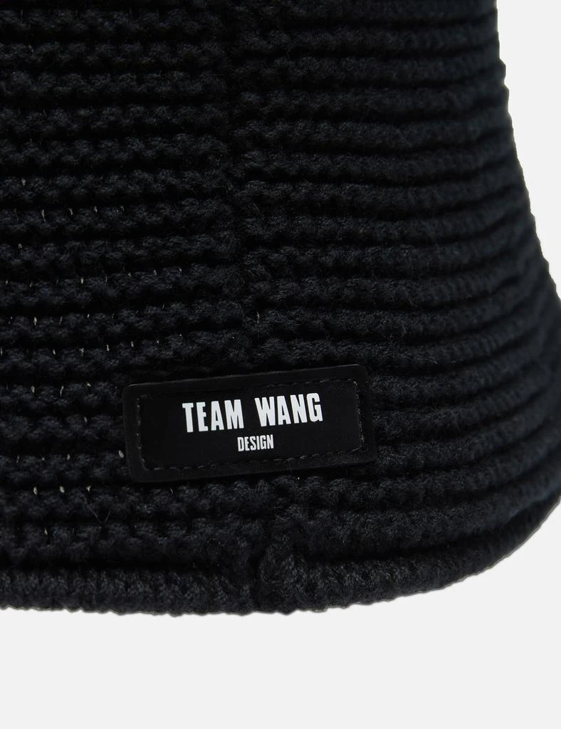 Team Wang Choices Knitted Bucket Hat 3