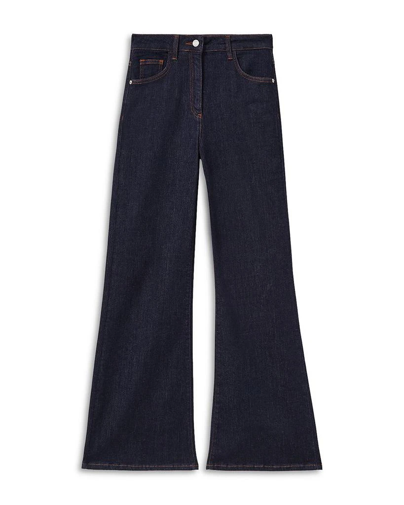 REISS Bonnie Flare Jeans in Dark Blue 6