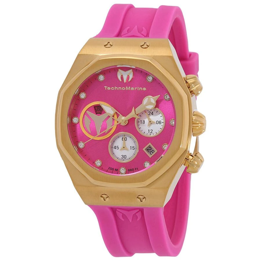 TechnoMarine Technomarine Reef Chronograph GMT Quartz Ladies Watch TM-523009 1