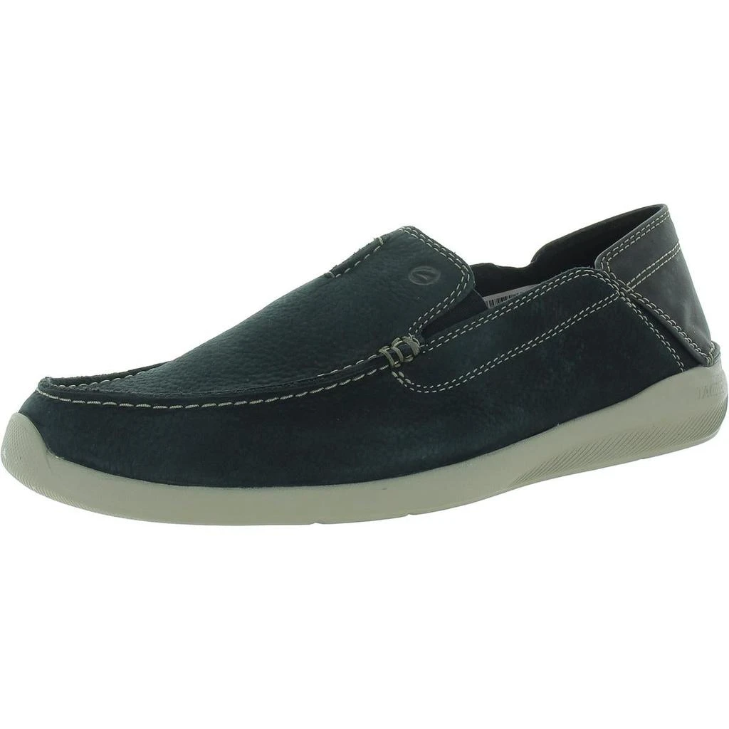 Clarks GORWIN STEP Mens Faux Suede Loafers 8