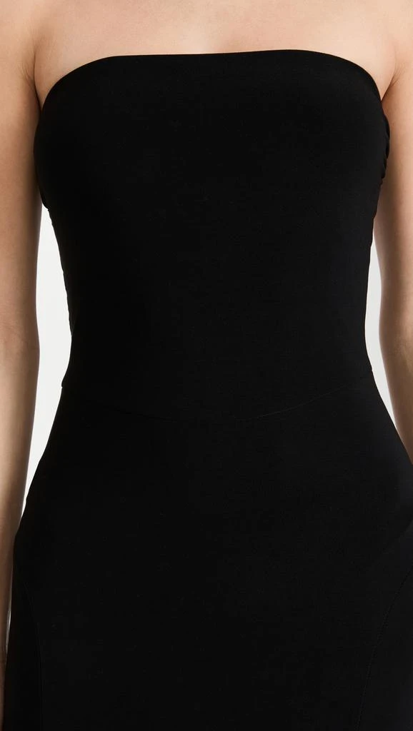 Norma Kamali Strapless Fishtail Gown 5