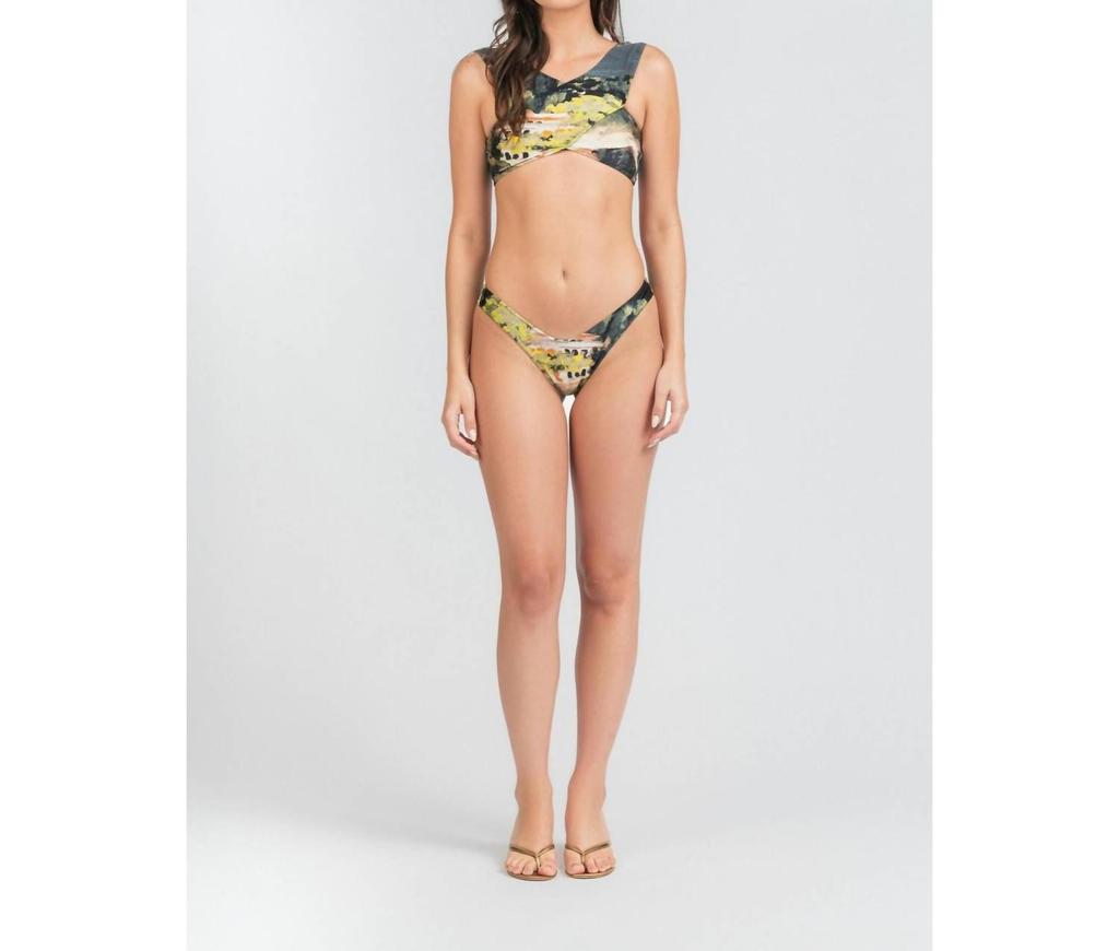 Rangel Rangel - Sutton Bikini Top With Matching Bikini Bottoms Set