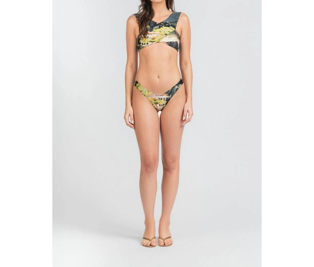 Rangel Rangel - Sutton Bikini Top With Matching Bikini Bottoms Set 1