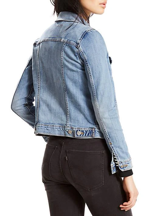 Levi's S Original Denim Sweet Jane Trucker Jacket 2