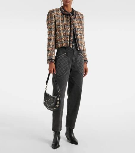 Isabel Marant Kerry cropped wool-blend jacket 2