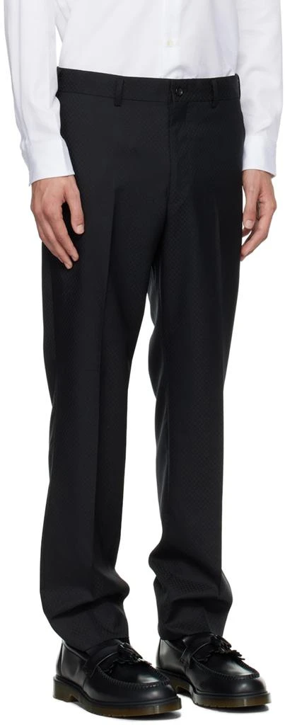 Comme des Garcons Black Wool Trousers 2