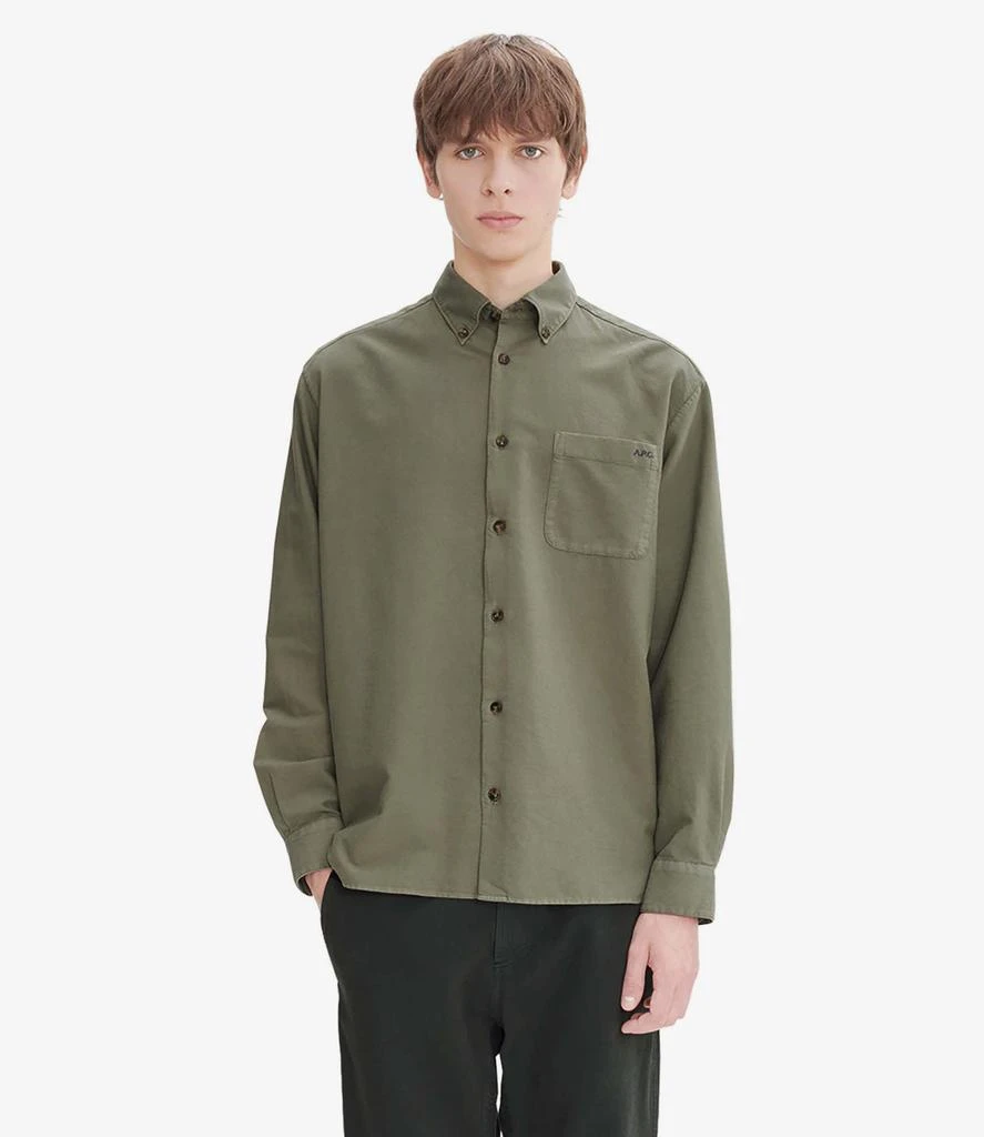 A.P.C. Mateo Logo shirt