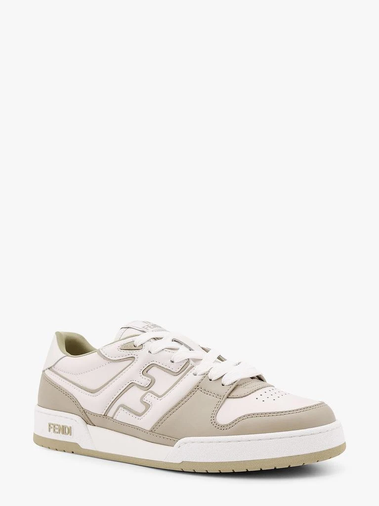 Fendi Leather sneakers with ff lateral logo 2