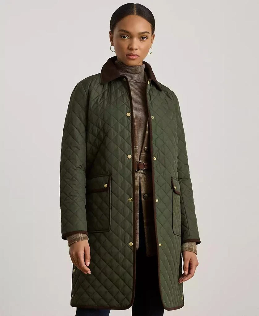 Ralph Lauren Women's Quilted Coat, P/XS-XX 1