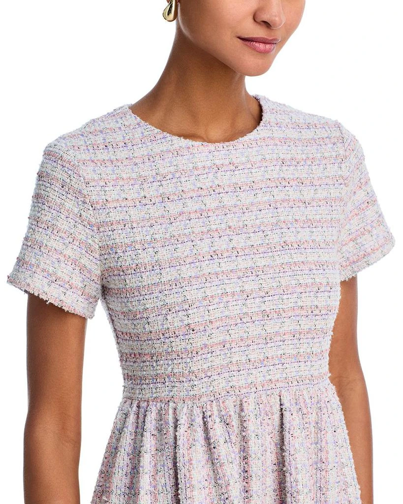 AQUA Rainbow Tweed Dress - Exclusive 2