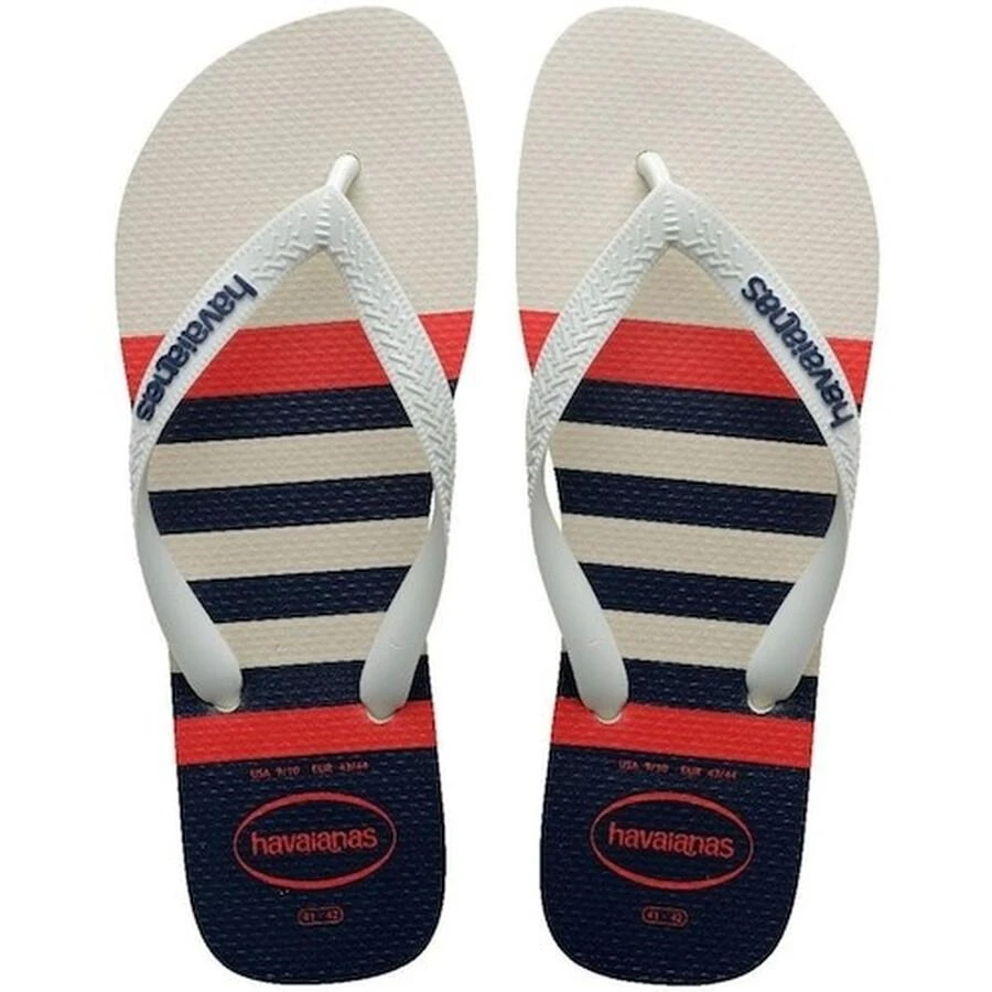 Havaianas Top Nautical White Flip Flops 2