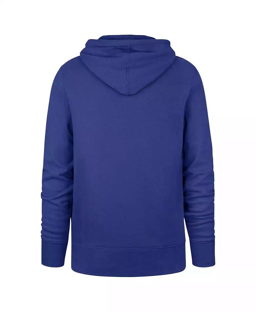 47 Brand Men's Royal Distressed Los Angeles Dodgers Base Slide Headline Pullover Hoodie