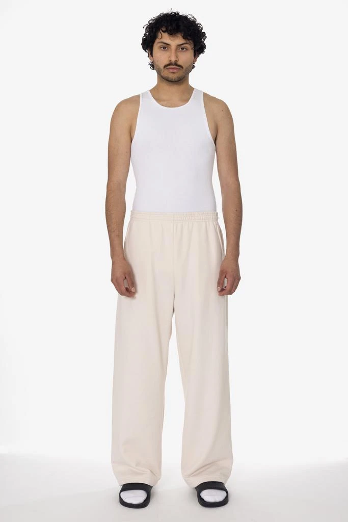 Los Angeles Apparel MWF1045 - 10 oz. Mid-Weight Poly Cotton Fleece Wide Open Bottom Sweatpant 13