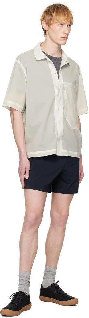 Veilance Black Argand Shorts 4