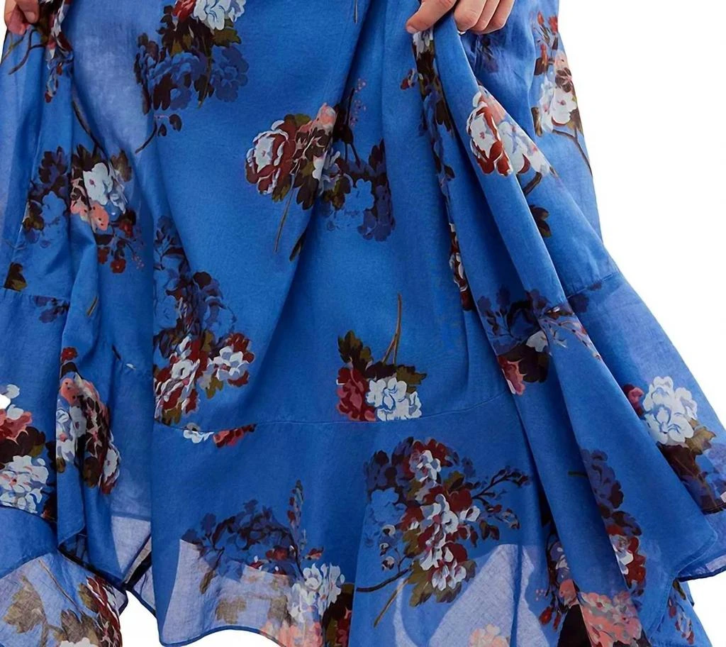 chinese dress ladies Women's Free People Morning Meadows Maxi Dress Large Pastel Blue Combo main image 0