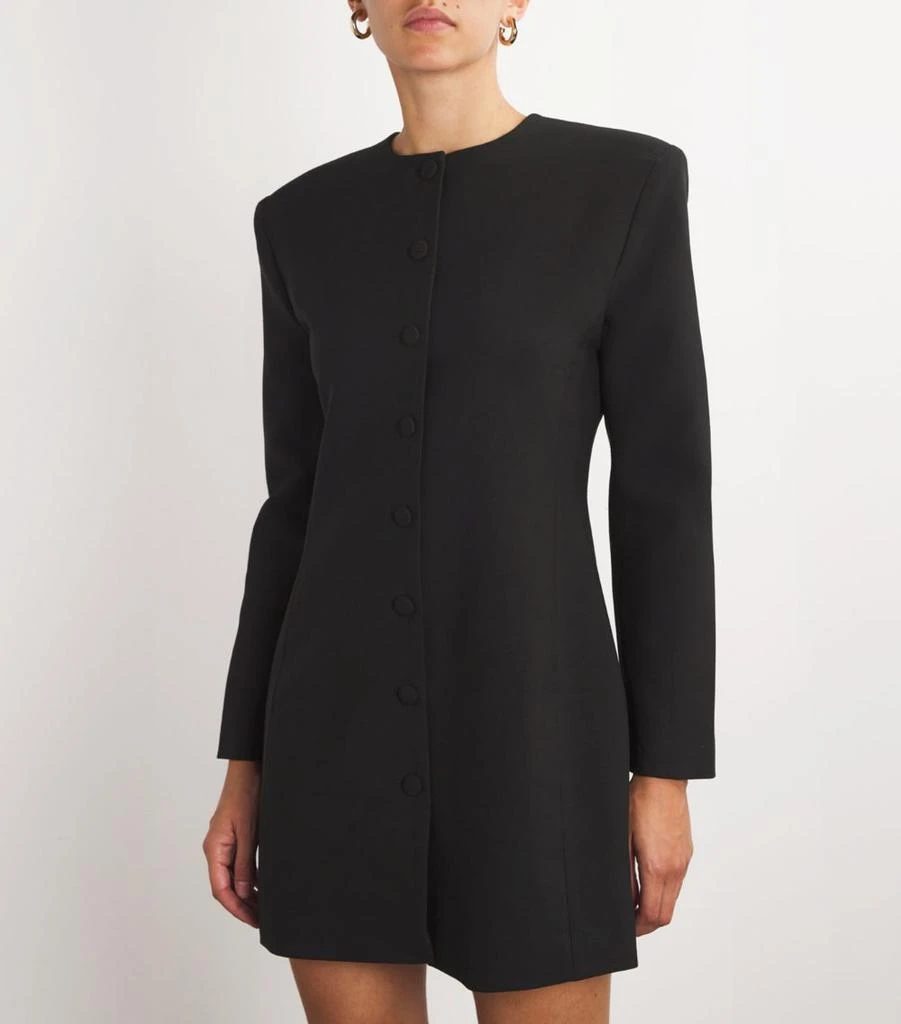 AEXAE Wool Contour Mini Dress 4
