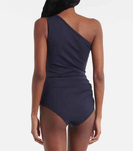 Bottega Veneta Gathered one-shoulder swimsuit 3