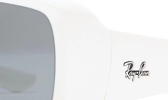Ray-Ban 59mm Rectangle Wrap Sunglasses 4