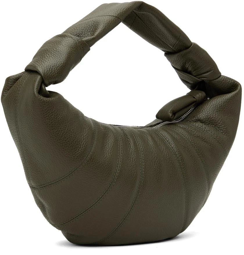 Lemaire Green Mini Fortune Croissant Bag 3