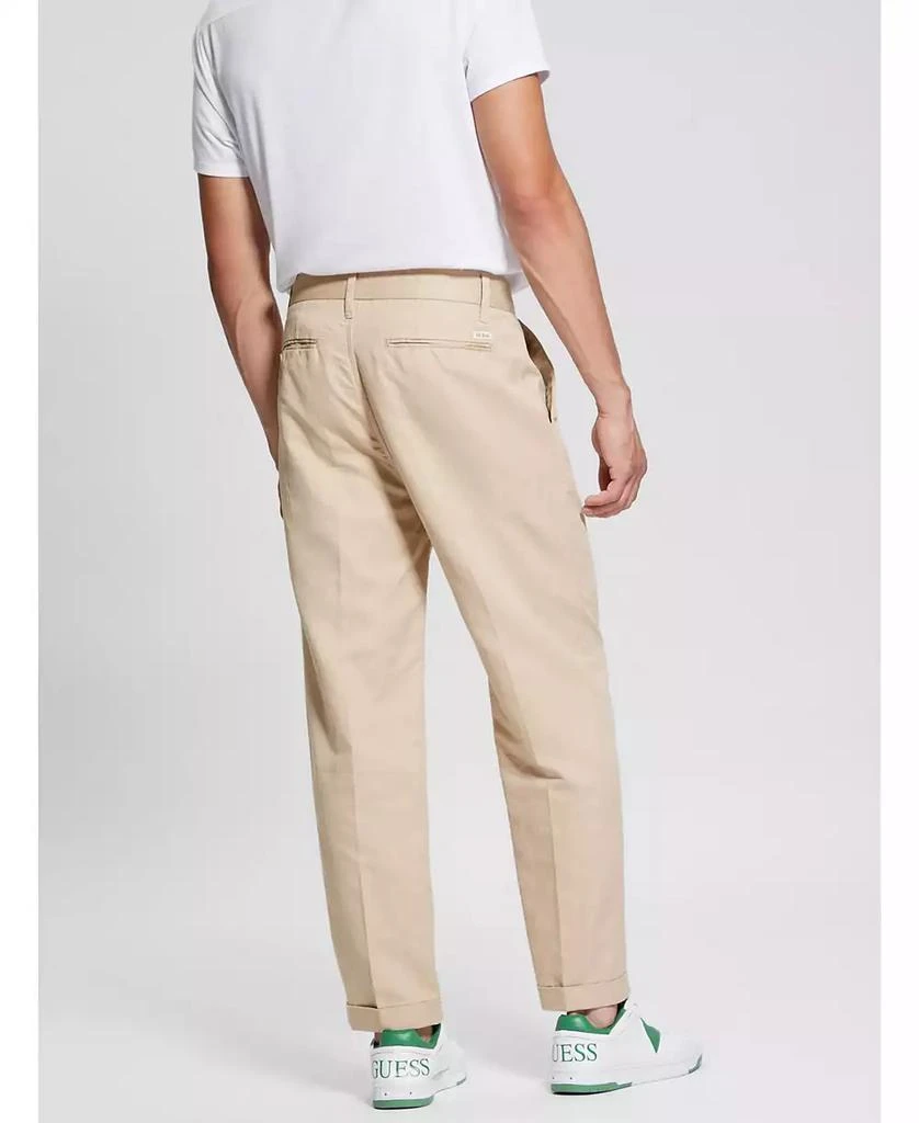 GUESS Men's Clement Twill Cropped Chino Pants 2
