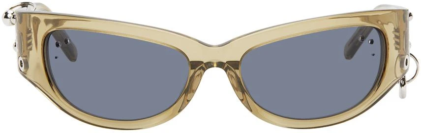 SSENSE Exclusive Brown Clara Sunglasses – On Sale Now with Up to