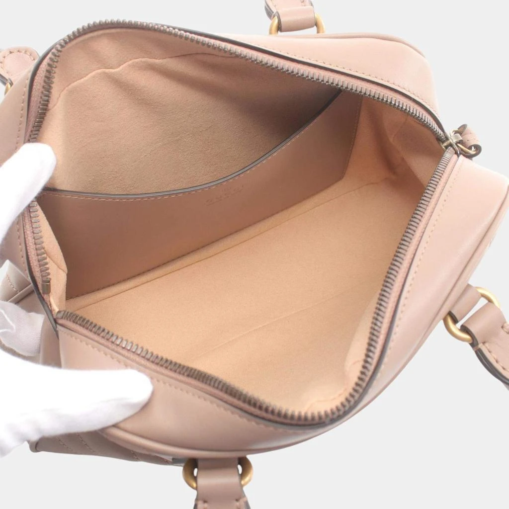 Gucci Gucci Pink Leather GG Marmont Small Bag 3