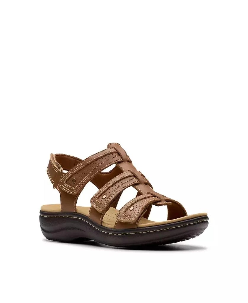 Clarks Collection Women's Laurieann Ivy Riptape Flat Sandals 1