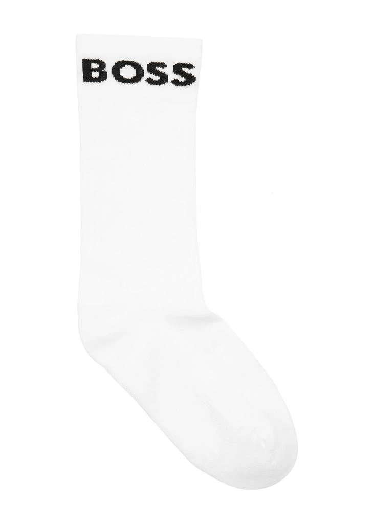 Sport logo cotton-blend socks - set of two Harvey Nichols