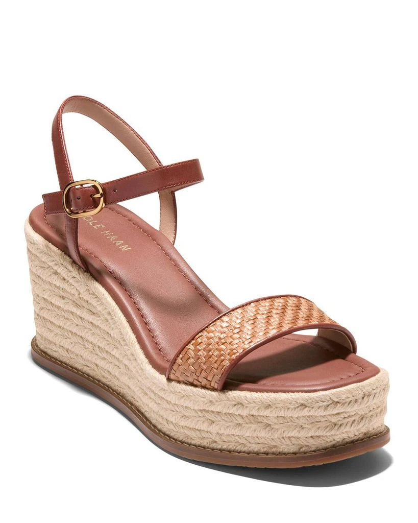 Cole Haan Women's Keeton Espadrille Platform Sandals Shoes