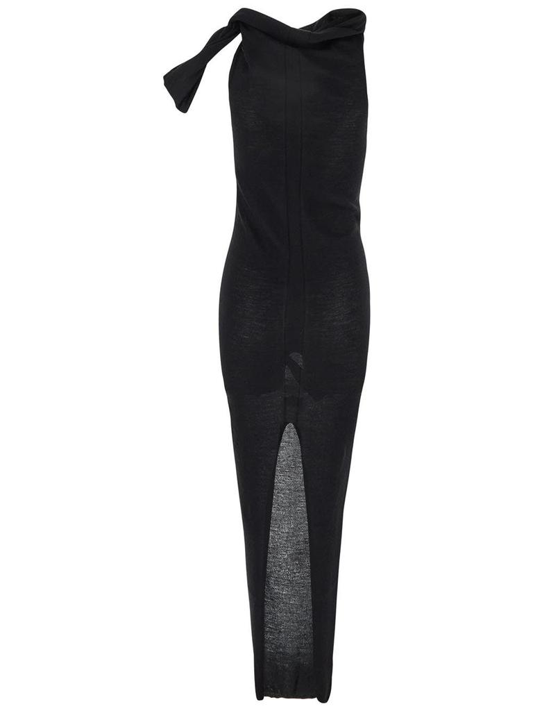 Rick Owens Knitted wool long dress