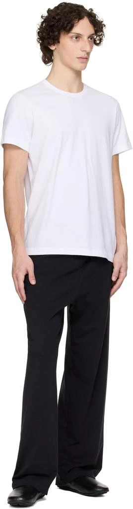 SKIMS Black Jersey Lounge Relaxed Straight Leg Sweatpants 4