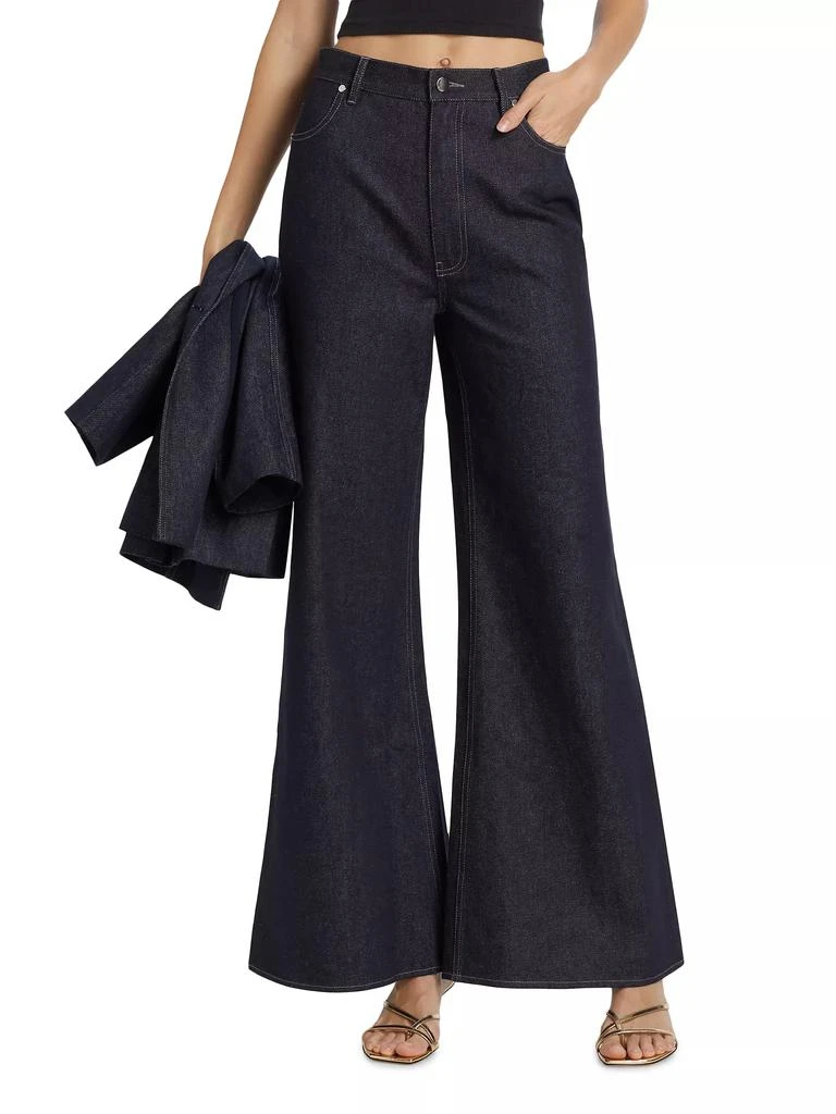 ET OCHS Ezra Denim Wide-Leg Pants 3
