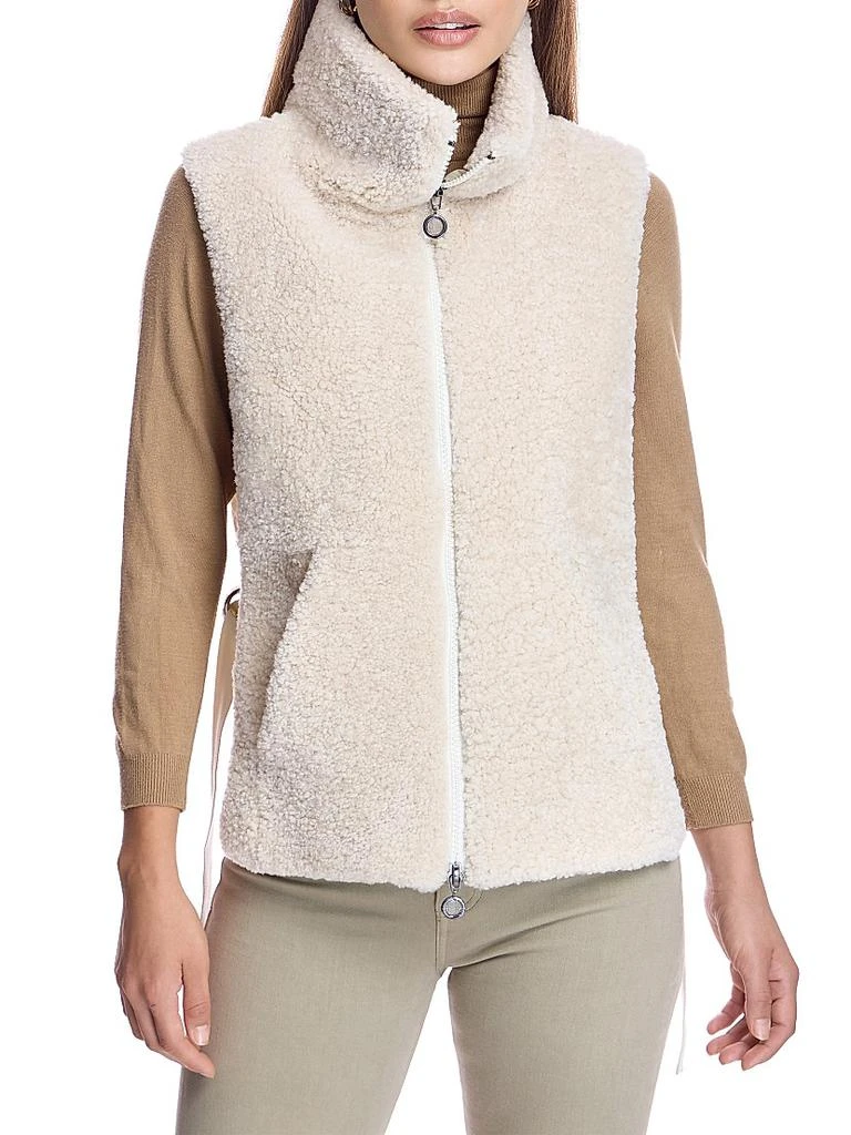 Maximilian Dyed Shearling & Quilted Shell Vest 3