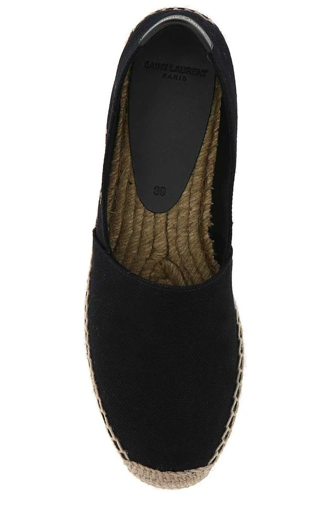 Yves Saint Laurent Saint Laurent Logo Embroidered Slip-On Espadrilles 3