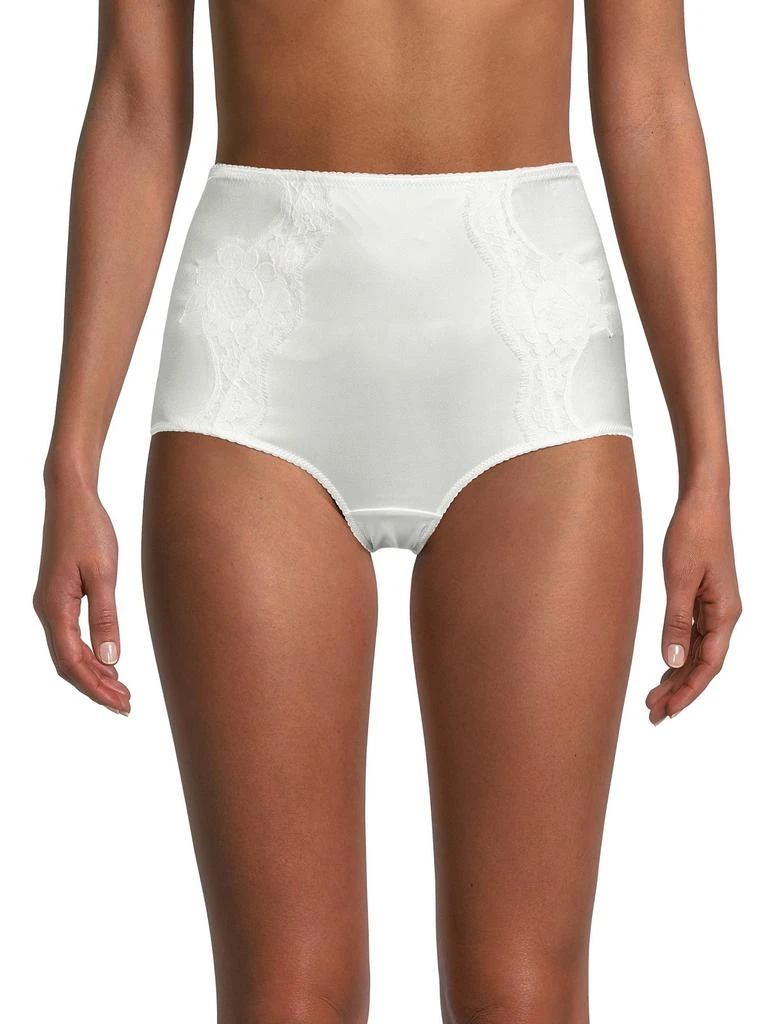 Dolce 
Gabbana High Waist Satin Briefs