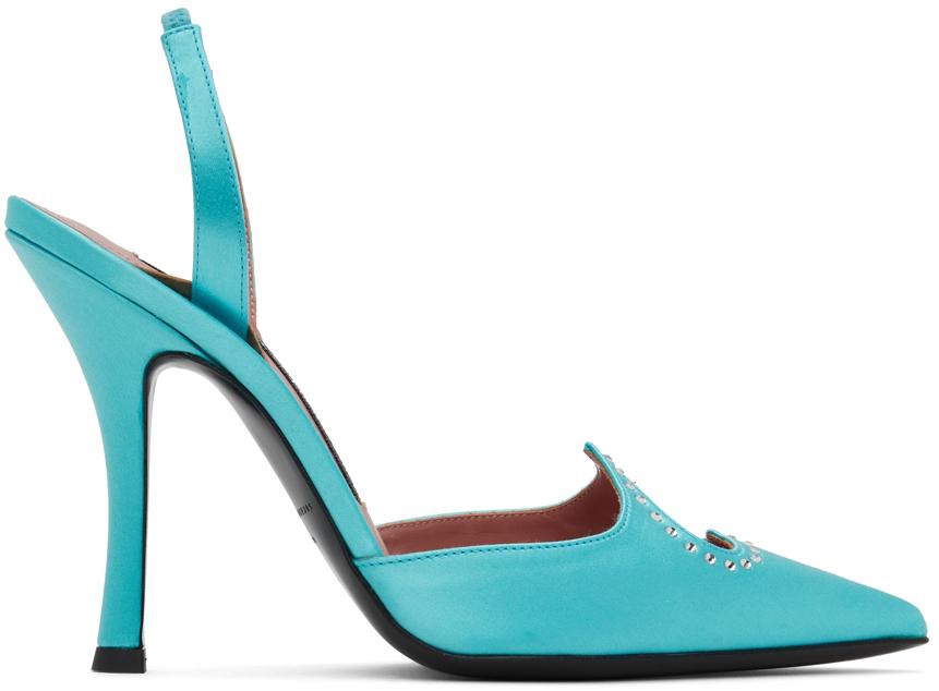 Les Petits Joueurs Blue Jerry Heels