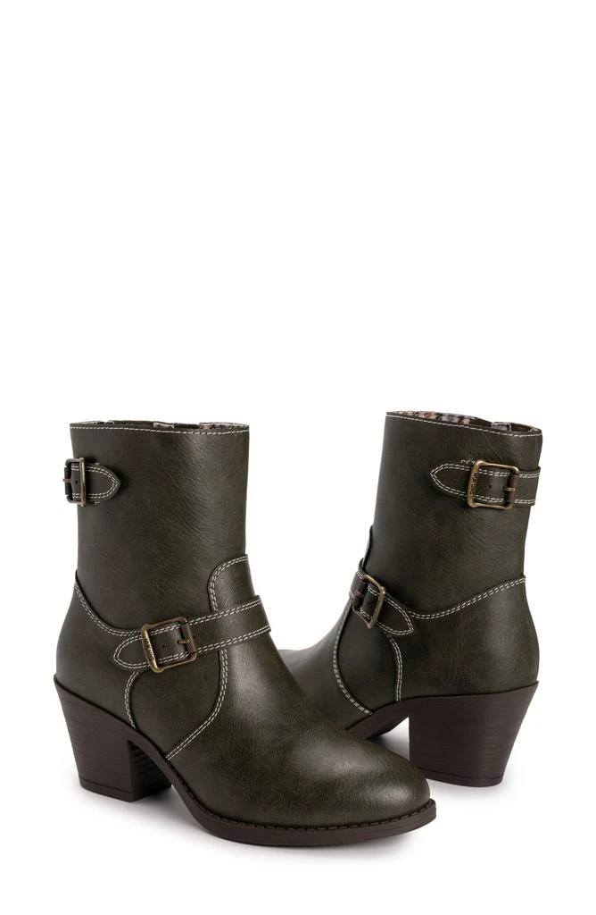 MUK LUKS Yellowstone Yeats Bootie 10
