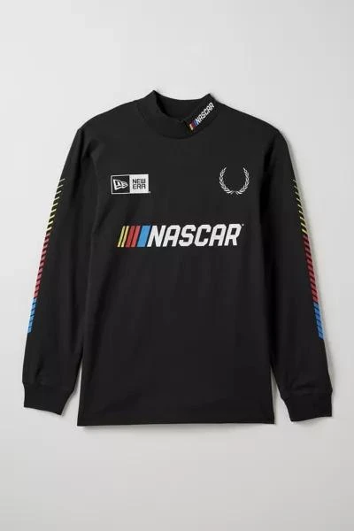 New Era New Era NASCAR Mock Neck Long Sleeve Tee 1