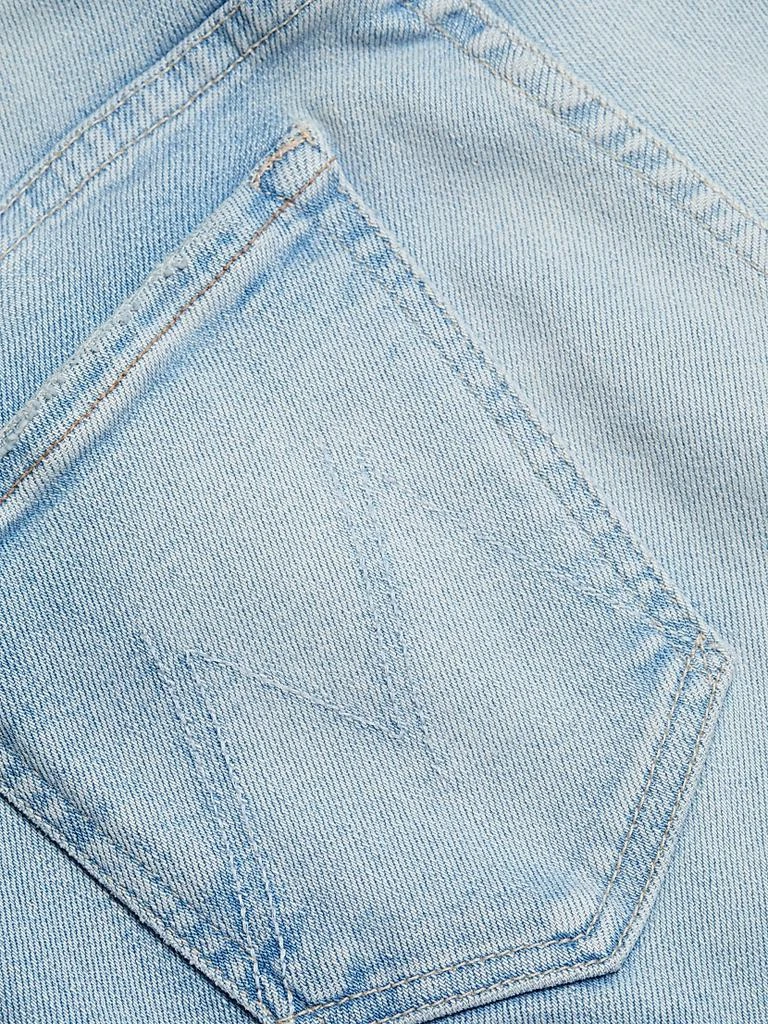MOTHER Weekender Fray Mid-Rise Flared Jeans 7